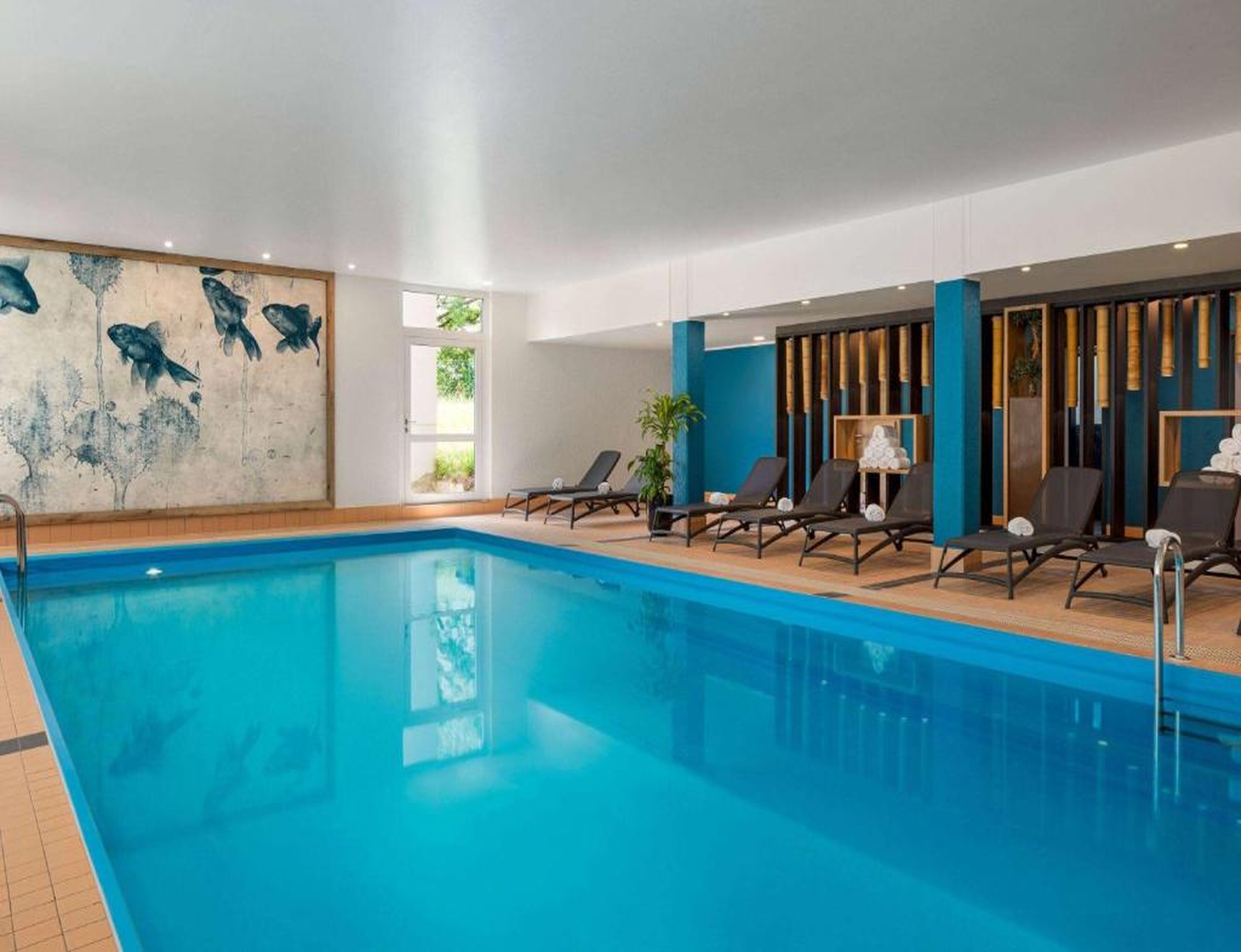 Wellness area at Sunday Hotel Frankfurt Airport Kelsterbach